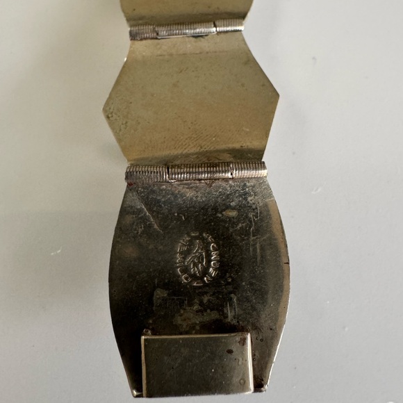 Blue and Silver Bracelet with Turquoise Stones and Antique Metalwork - Picture 4 of 11